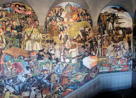 Mural_Depicting_Mexico_History_Diego_Rivera5